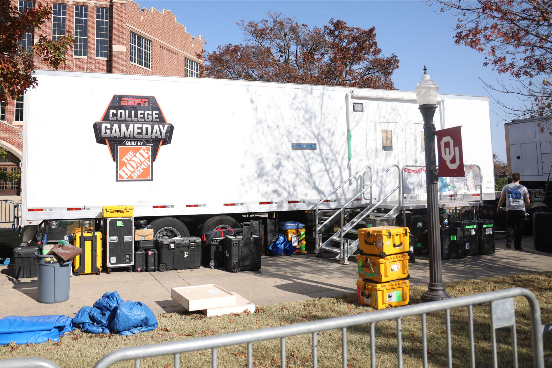 College Game Day truck